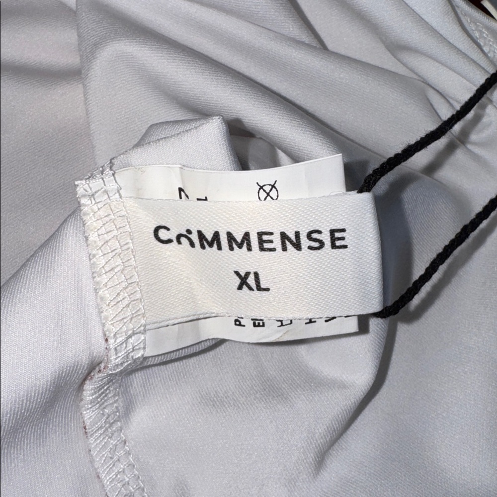 NWT🌊COMMENSE Gradient Mesh Backless Maxi Dress S… - image 11